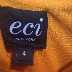 Eci size 4 dress